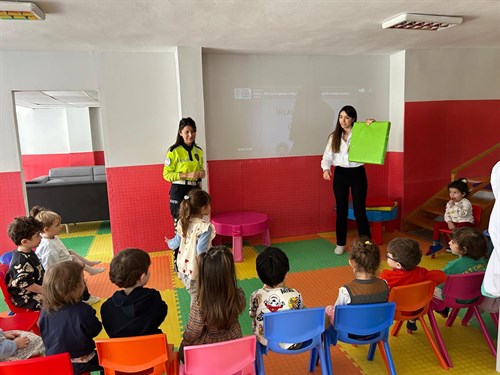 Trafik Şube Müdürlüğümüzce “Trafik Dedektifleri Projesi” kapsamında eğitim düzenlendi.